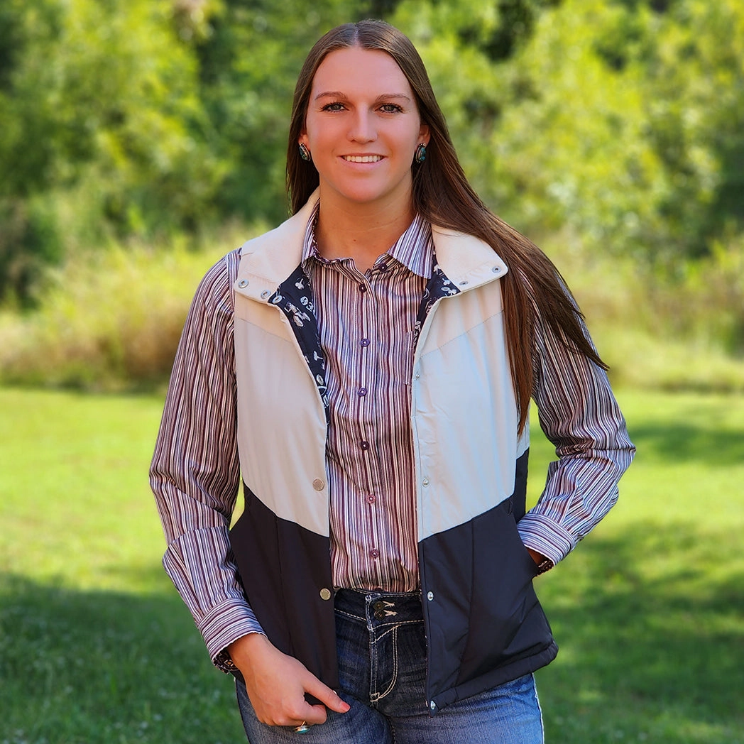 Cruel Girl Womens Puffer Vest Teflon Coated