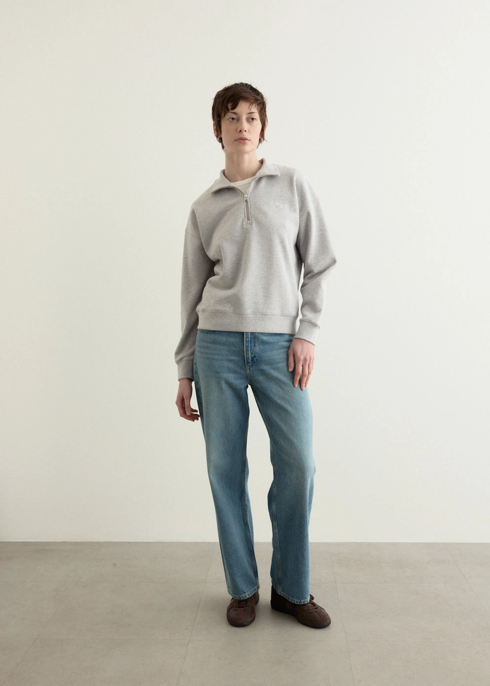 Shea High Rise Ankle Straight Jeans Odor Control Coating