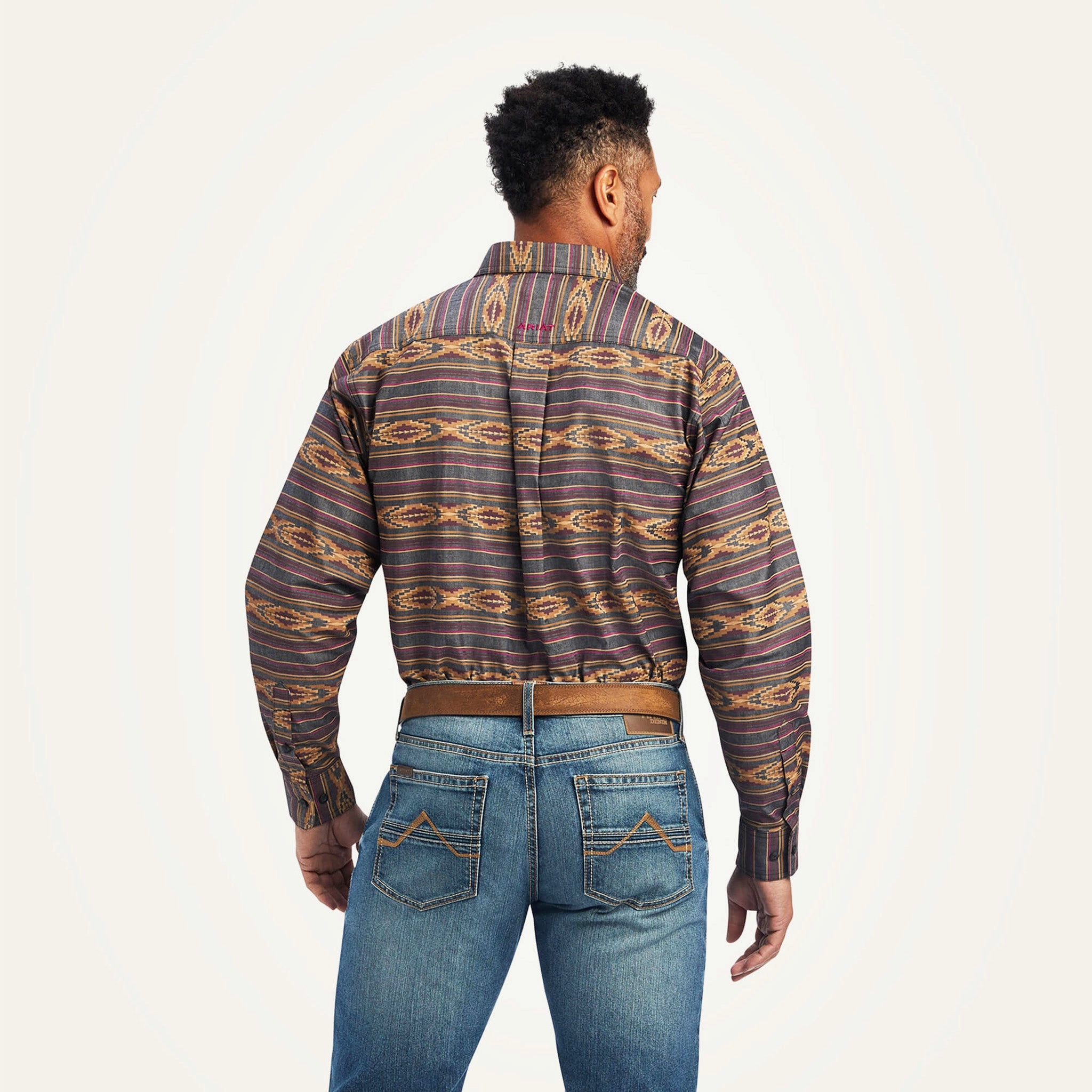 Geometric Shape Winter Collection Ariat Men's Fletcher Shirt