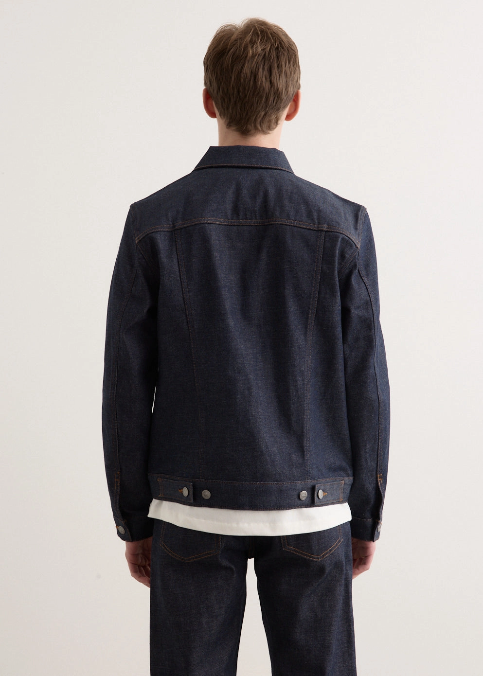 Jean Work Jacket Mid Length Fleece Lined