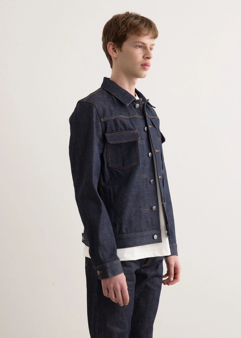 Anti Static Treatment Teflon Finish Jean Work Jacket