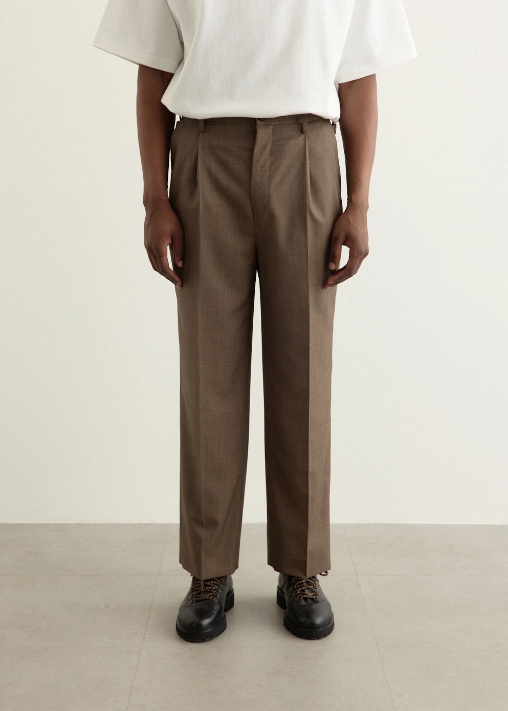 Shoecut Slacks Comfort Stretch Anti Static Fabric