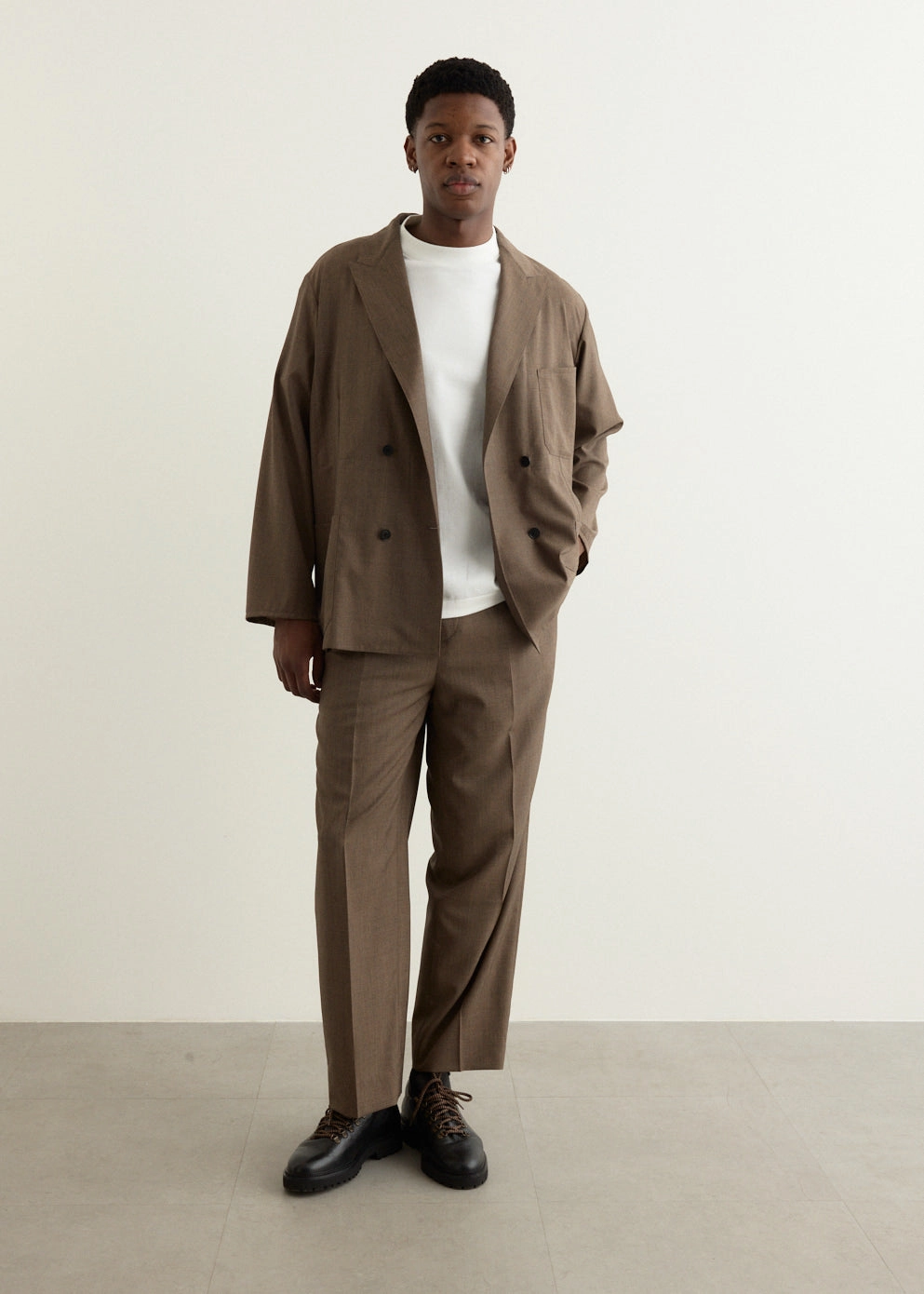 Shoecut Slacks Anti Odor Technology Layer-Friendly