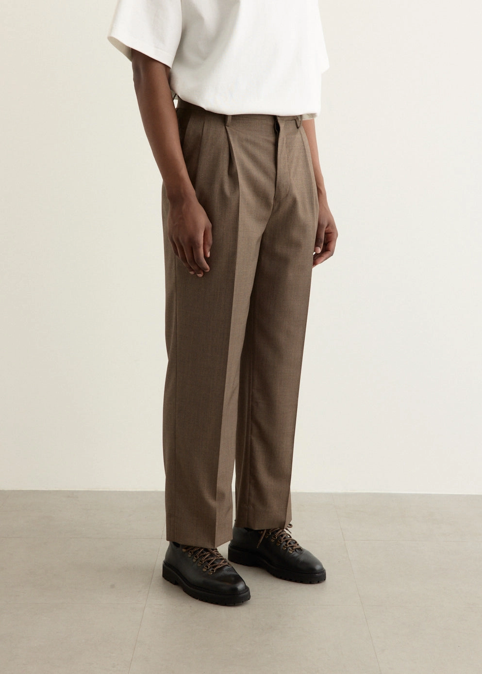 Shoecut Slacks Perfect Silhouette Recyclable Fabric Blend