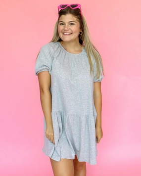 Short Sleeve Open Back Bow Mini Dress custom-fit All-day Comfort