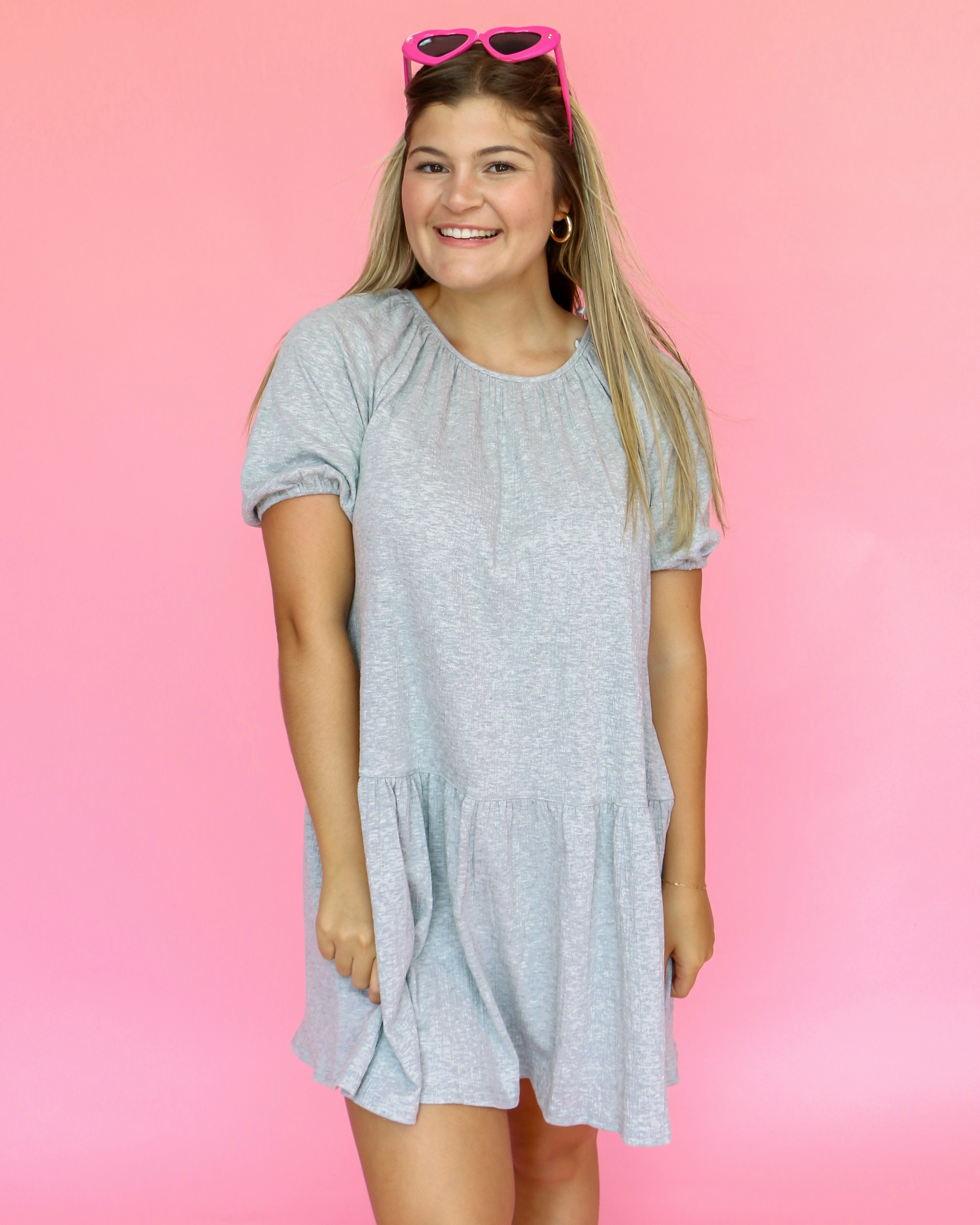 Short Sleeve Open Back Bow Mini Dress custom-fit All-day Comfort