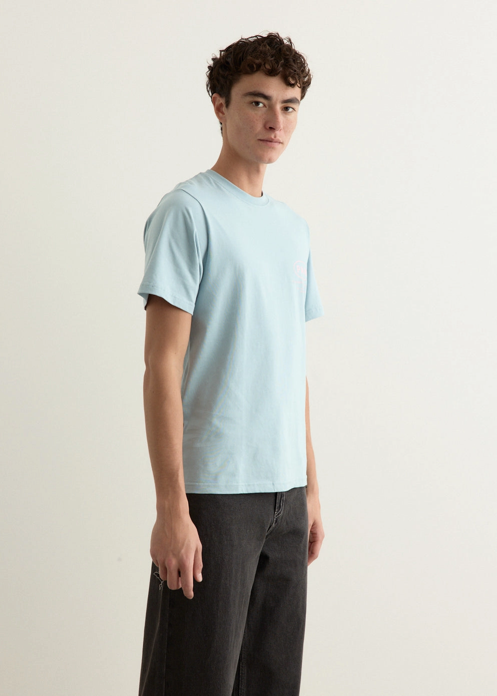 Short Sleeve T-Shirt - Eyes Logo Versatile Wearable