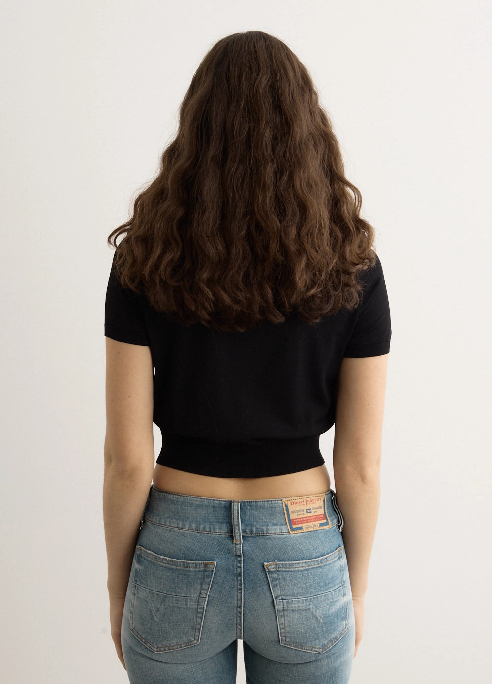 Eco-Friendly Choice Short Sleeve Polo Cardigan With Embroidered Logo