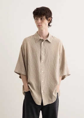 Breathable back panel Setar Short Sleeve Monogram Shirt