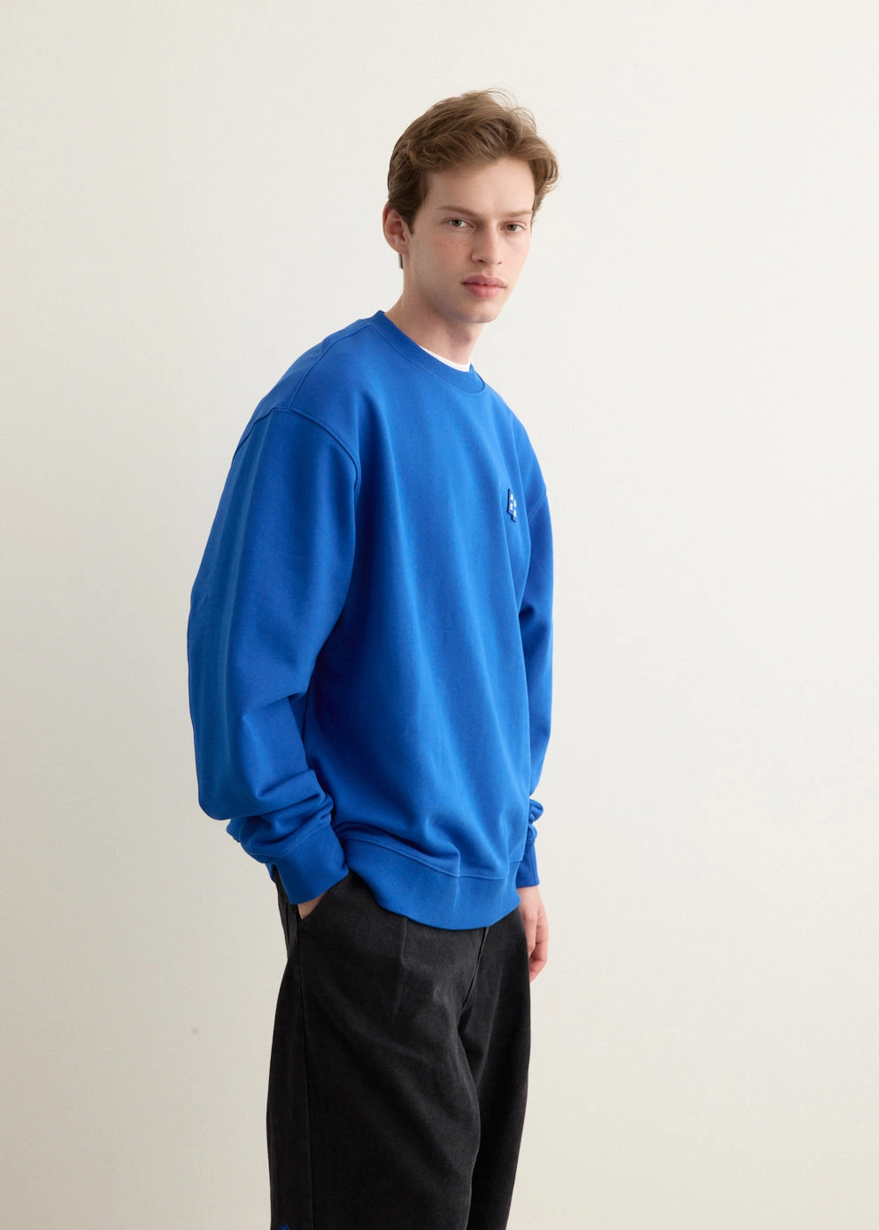 Soft Knit Layer Soft Layers Significant Patch Sweatshirt