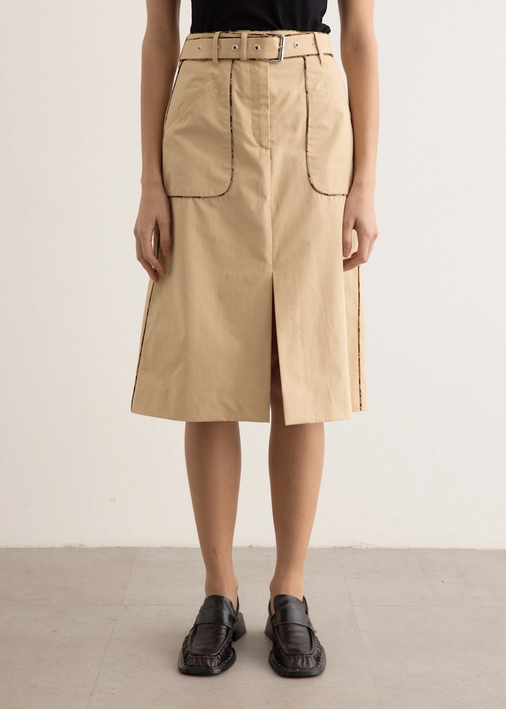 Crafted Detail Tropical theme Sheraz Skirt