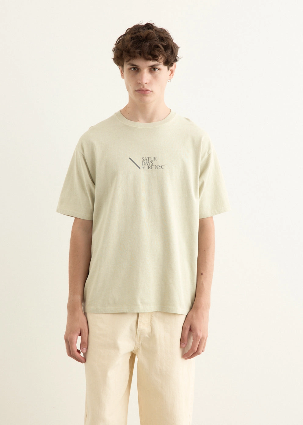 Slash NYC Surf Relaxed Short Sleeve T-Shirt Casual Comfort Top