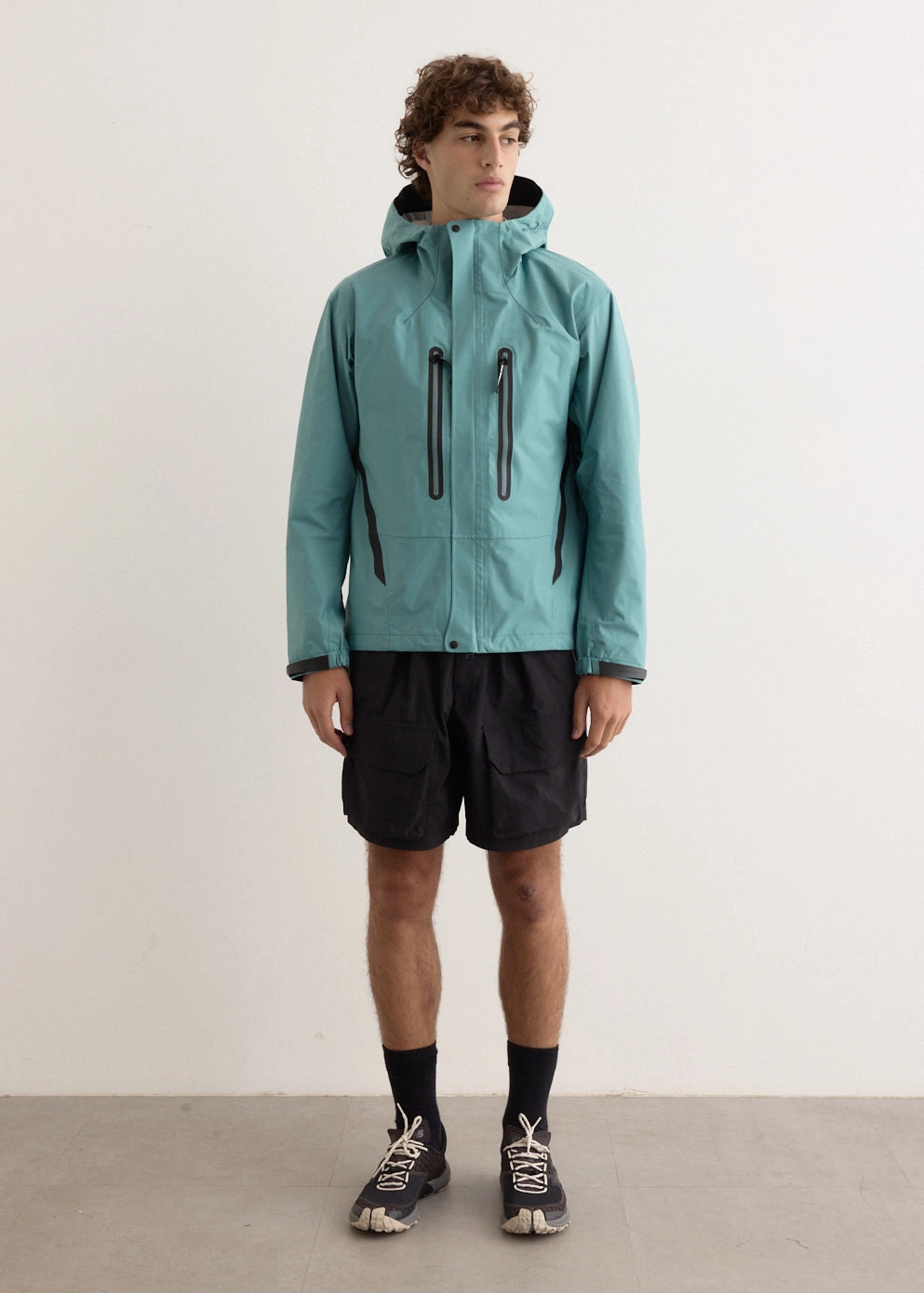 Durable Double Stitching 2.5L Hiker Rain Jacket