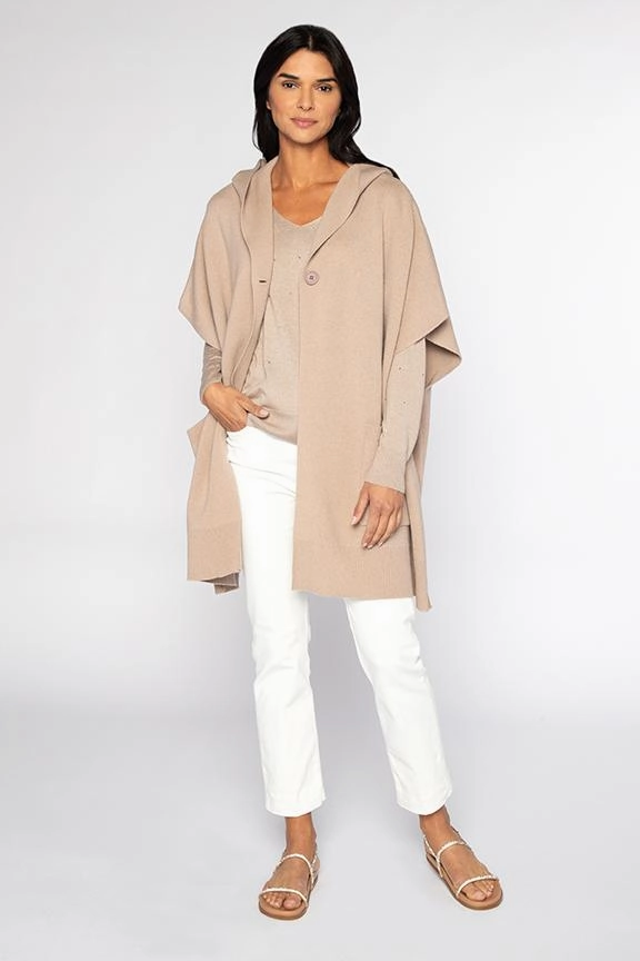 Sleeveless Hooded Oversized Cardigan Comfy Essentials Sleek Comfort Fit