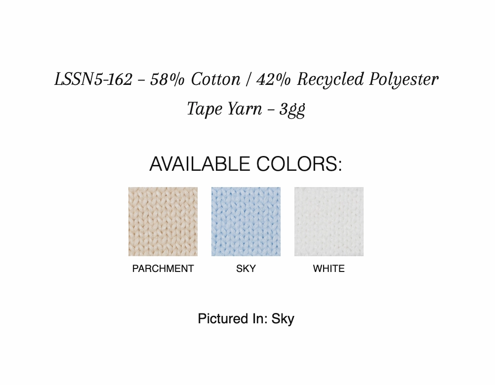 Sleeveless Split Neck Crew Light Weight