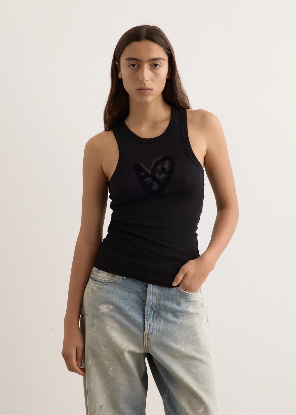Sleeveless T-Shirt Modern Fit Indoor Comfort