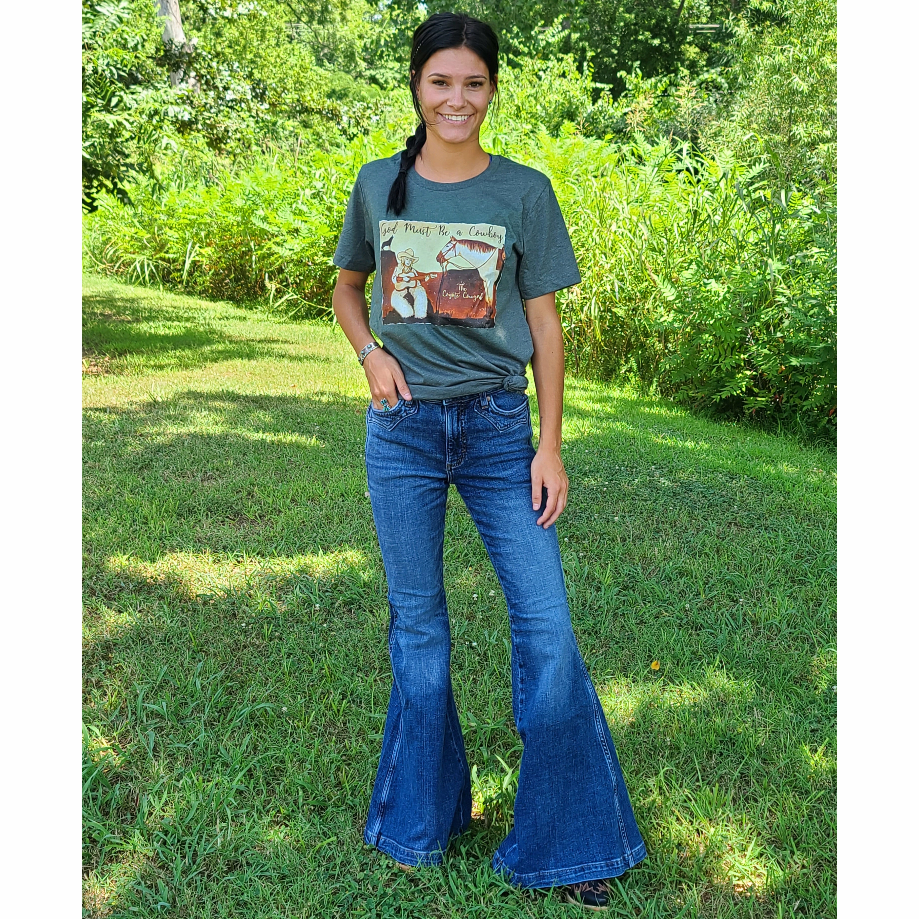 Wrangler Retro Bells Light Stretch Spring Mood Bold Look