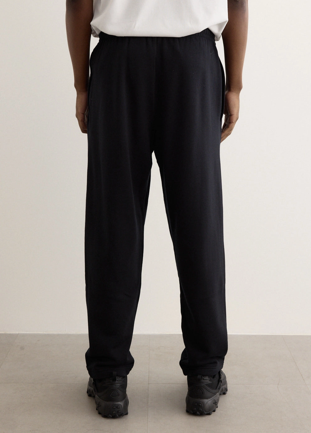 Mid Rise SeamlessConstruction Wool Classics Open Hem Fleece Pants