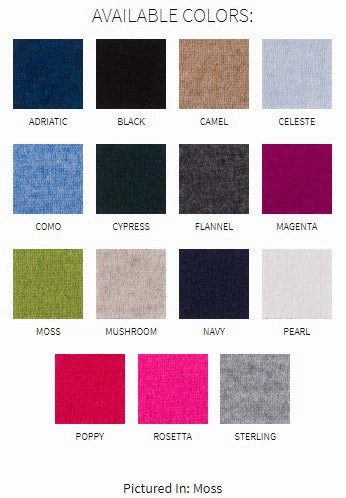 Exposed Seam Crew Sweater simple design