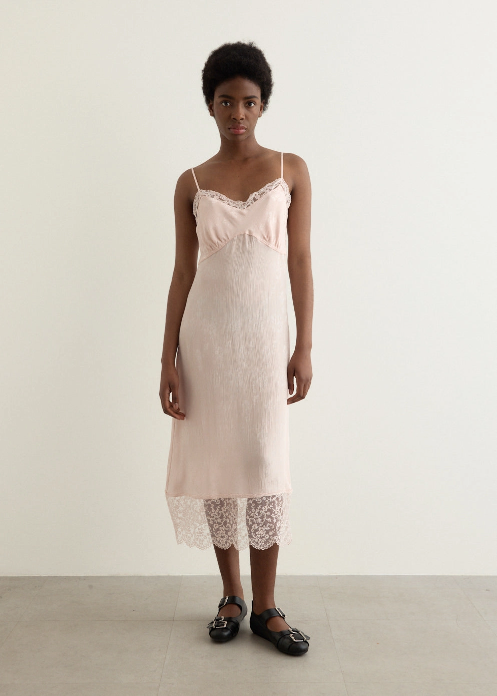 Slip Dress With Deep Lace Trim Romance Soul Perfect Mood