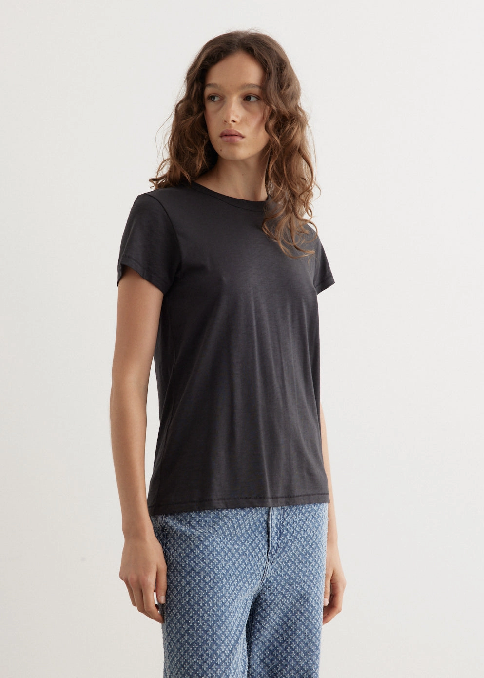 Everyday Style Trend Slub T-Shirt