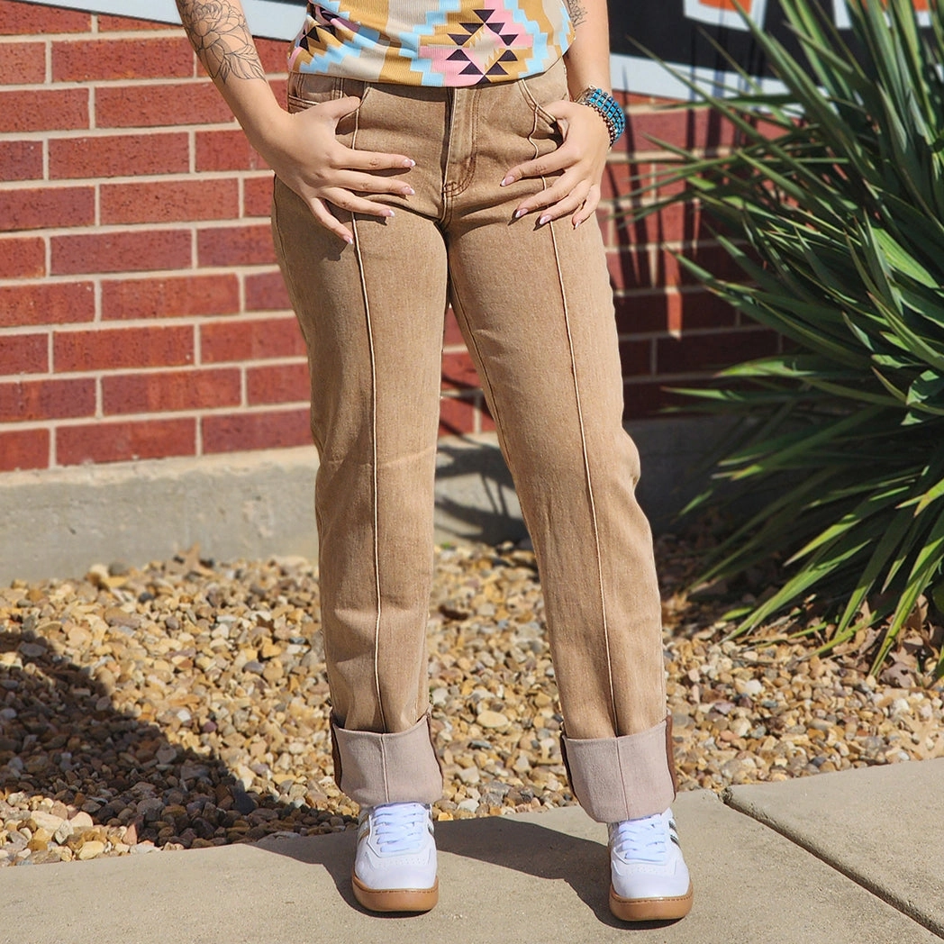 Routine Wear Buckskin Bae Jeans