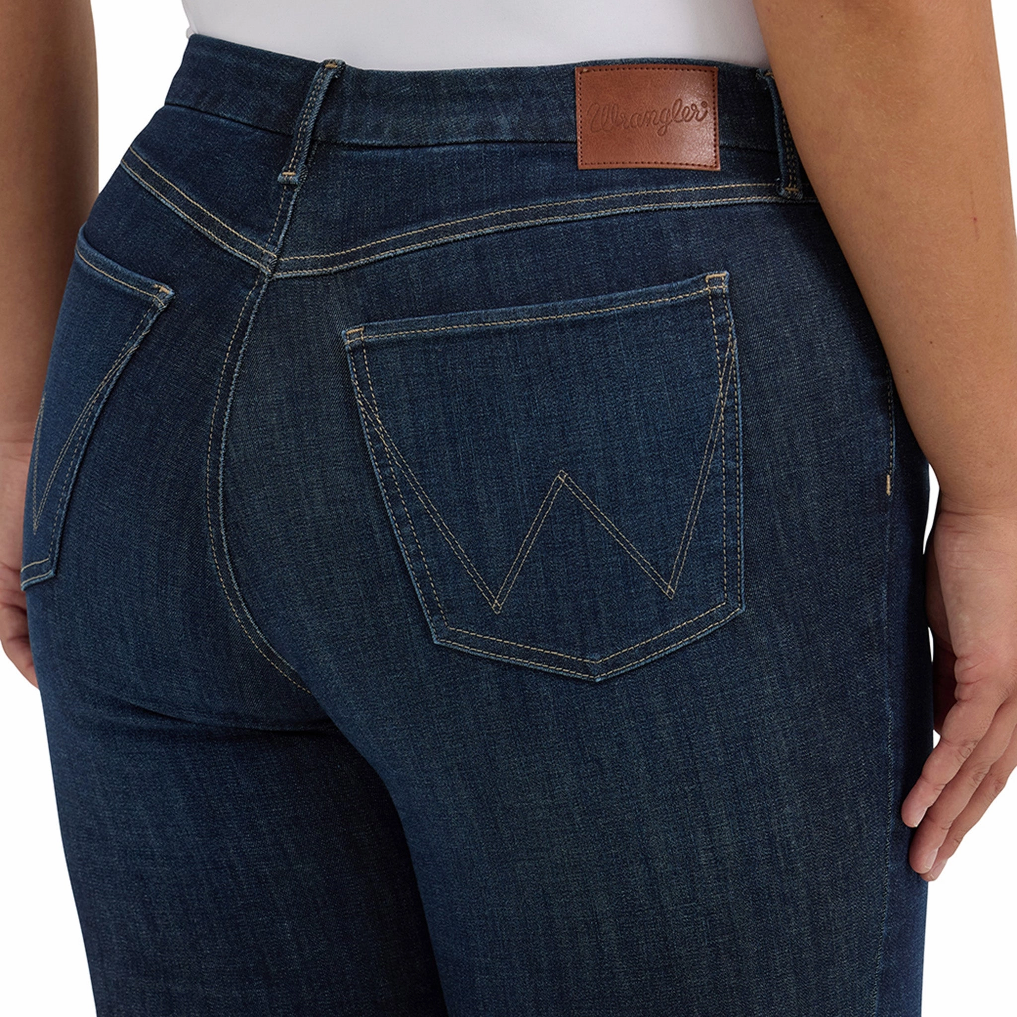 Cool And Clean Wrangler Women's Bespoke High Rise Flare Jeans