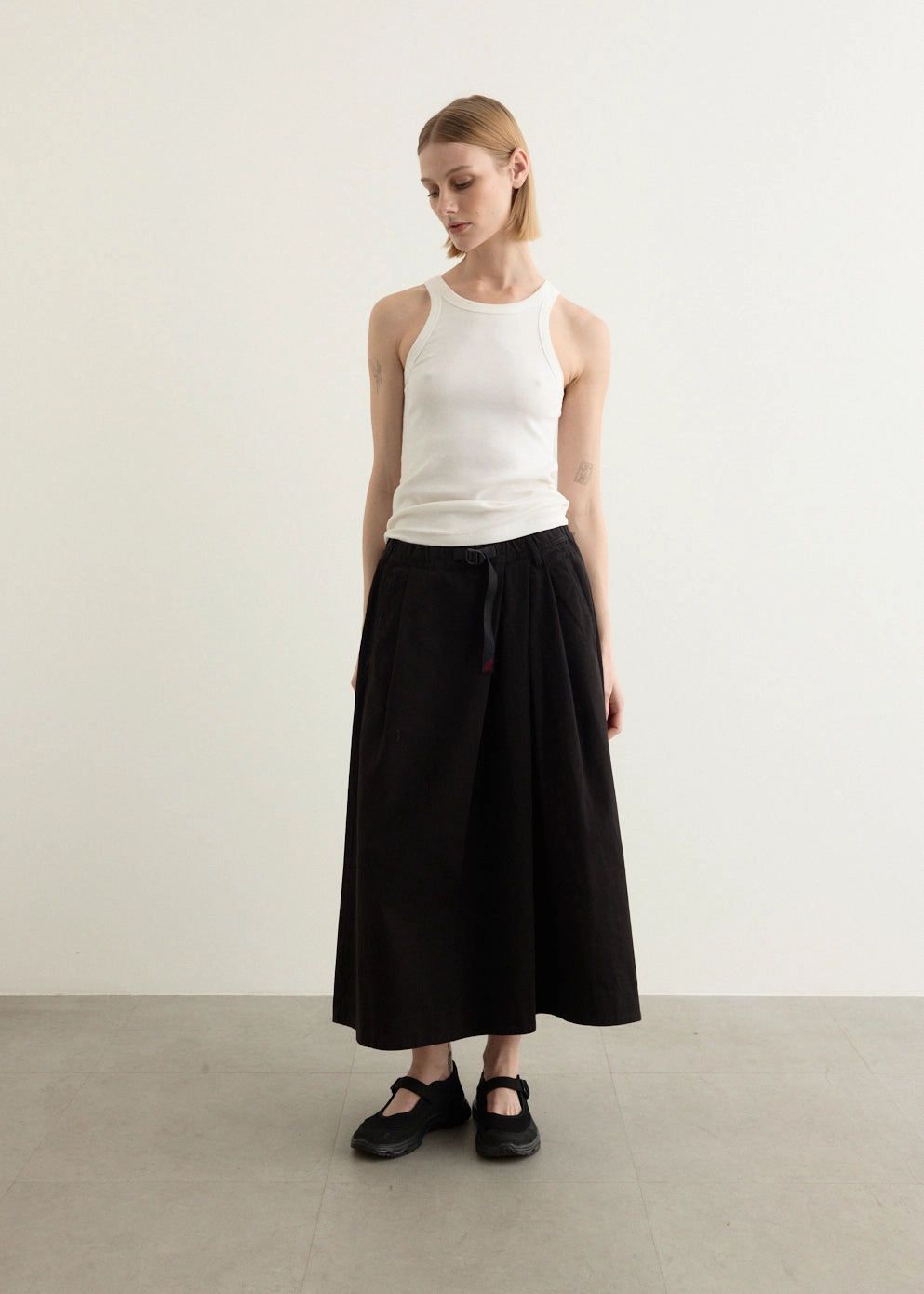 Ankle length Talecut Skirt