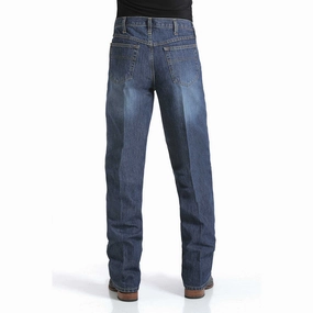 Cinch Men's Dark Stone Black Label Jeans Relax Mode