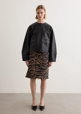 Pleated Construction Smilla Skirt