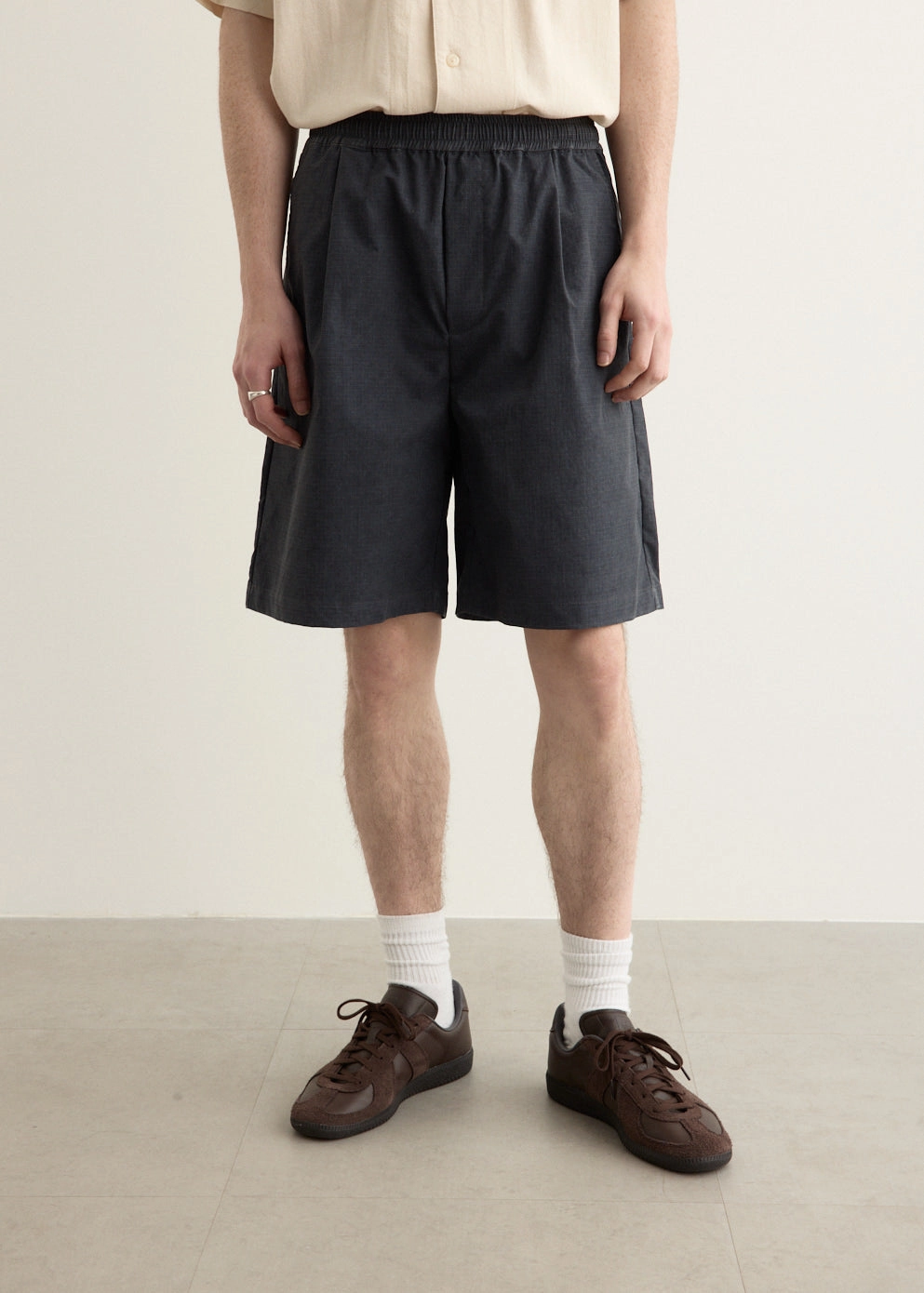 Active Look Smokestack Pleated Shorts