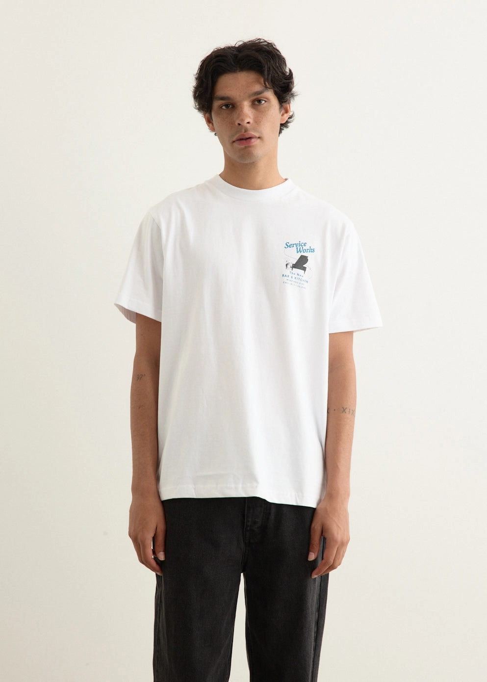 Quick Dry Material Bar   Kitchen T-Shirt