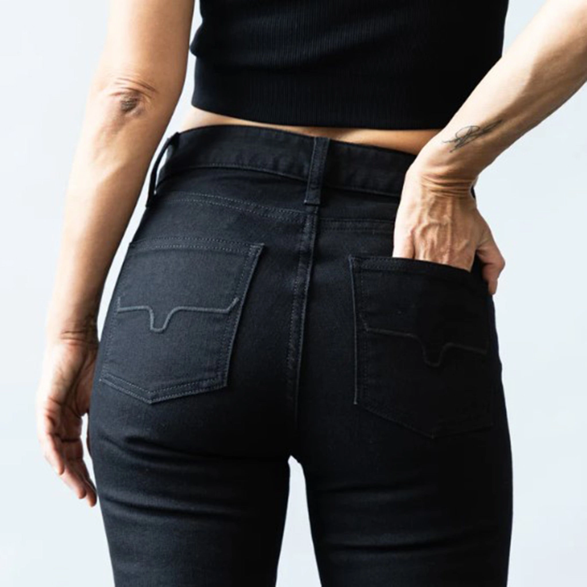 Winter Warmth Durable Kimes Ranch Women's Jennifer Black High-Rise Flare