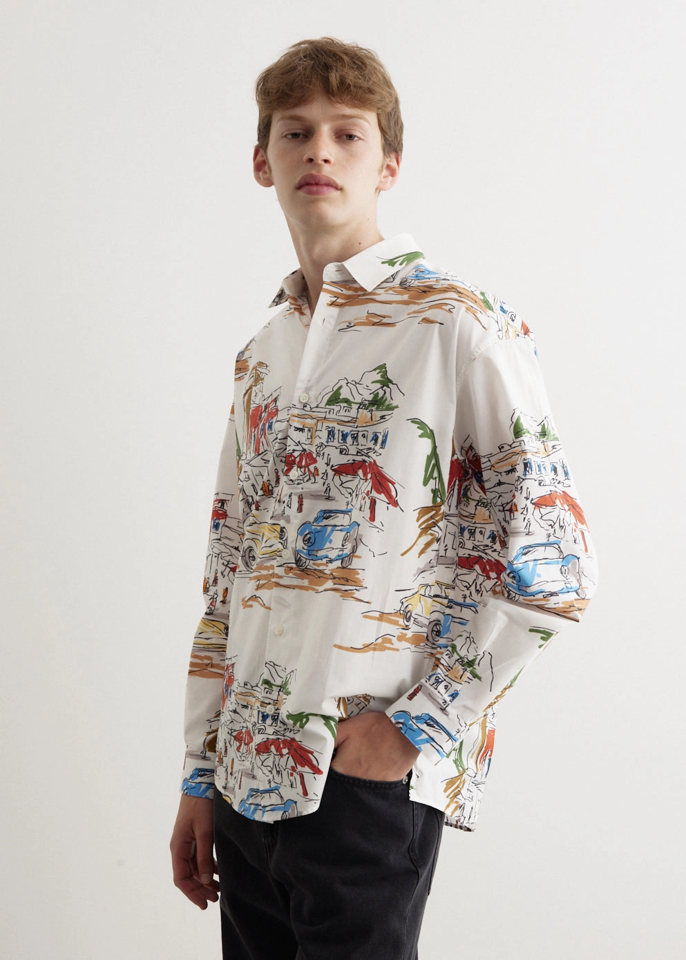 La Chemise Simon Odor Resistant Relaxed Look