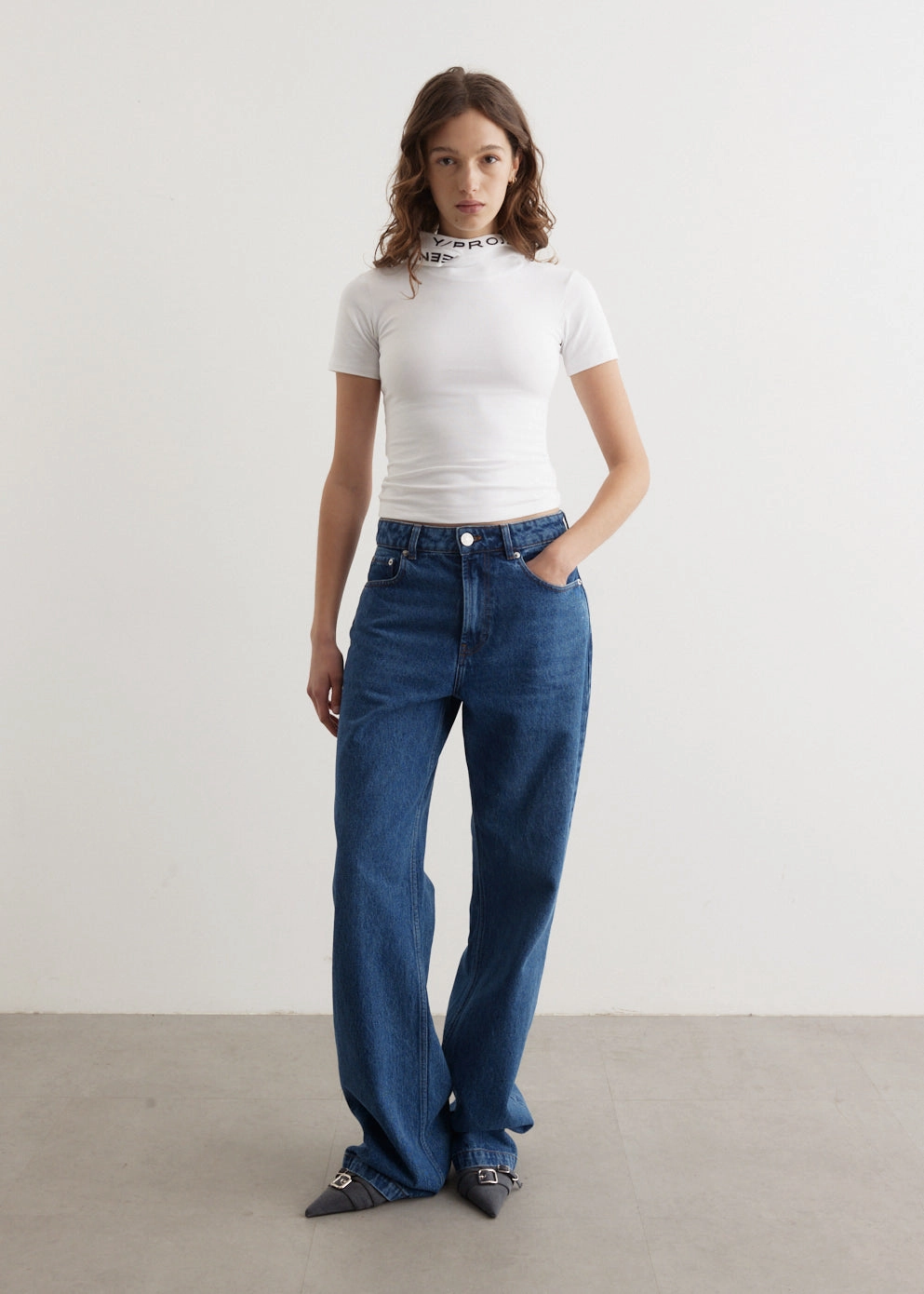 Evergreen Triple Collar Fitted T-Shirt Smooth Finish