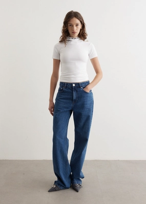 Evergreen Triple Collar Fitted T-Shirt Smooth Finish