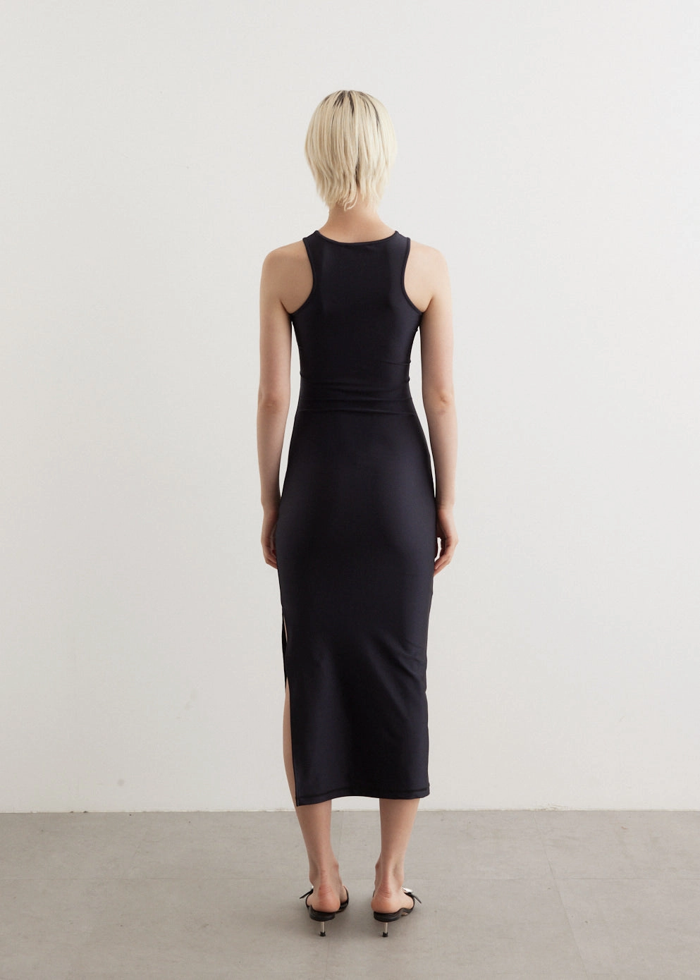 Flattering Design Tank Top Dress