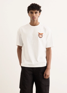 Shell Embroidered T-Shirt spandex blend casual outing