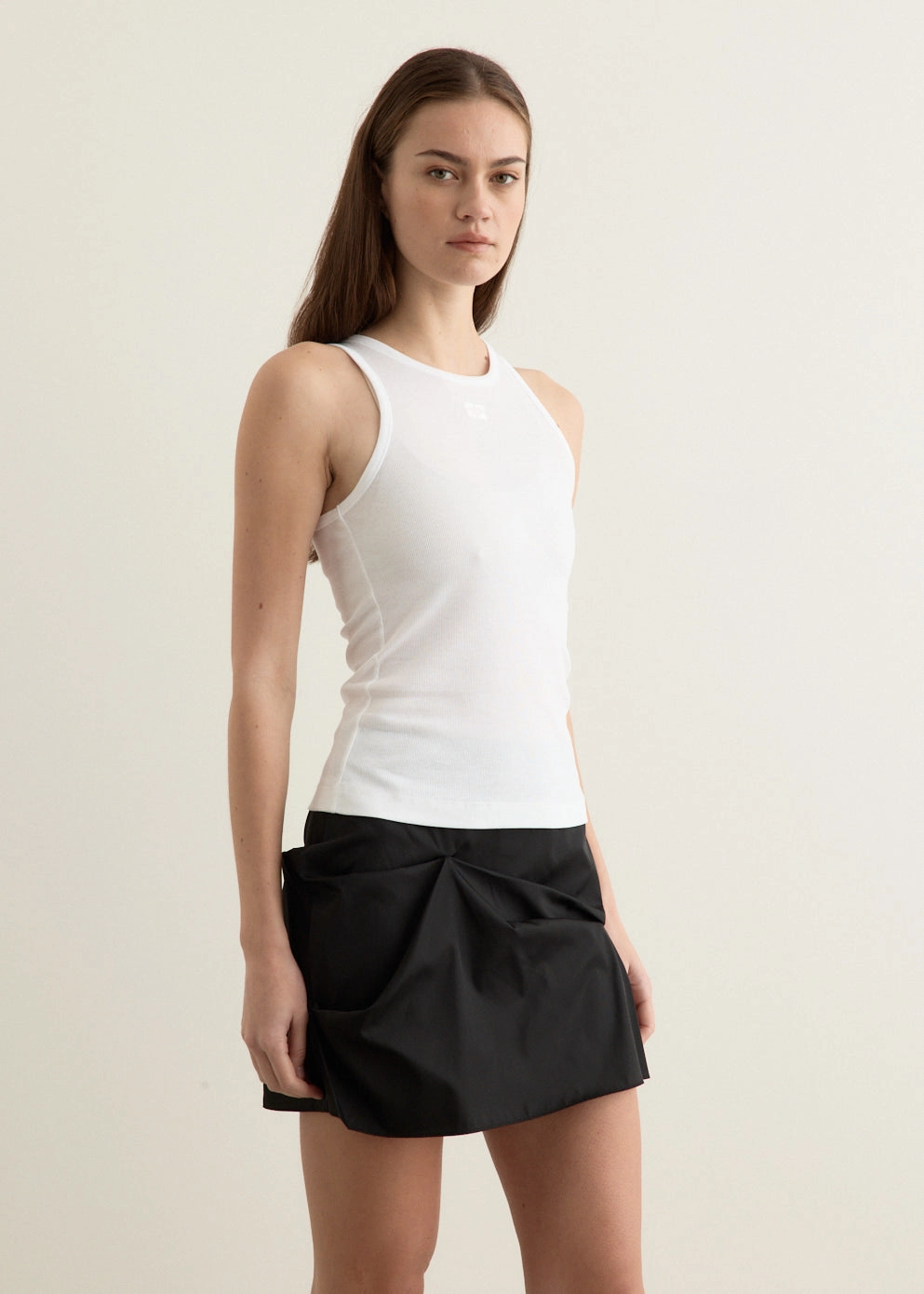 direction Soft Cotton Rib Tank Top