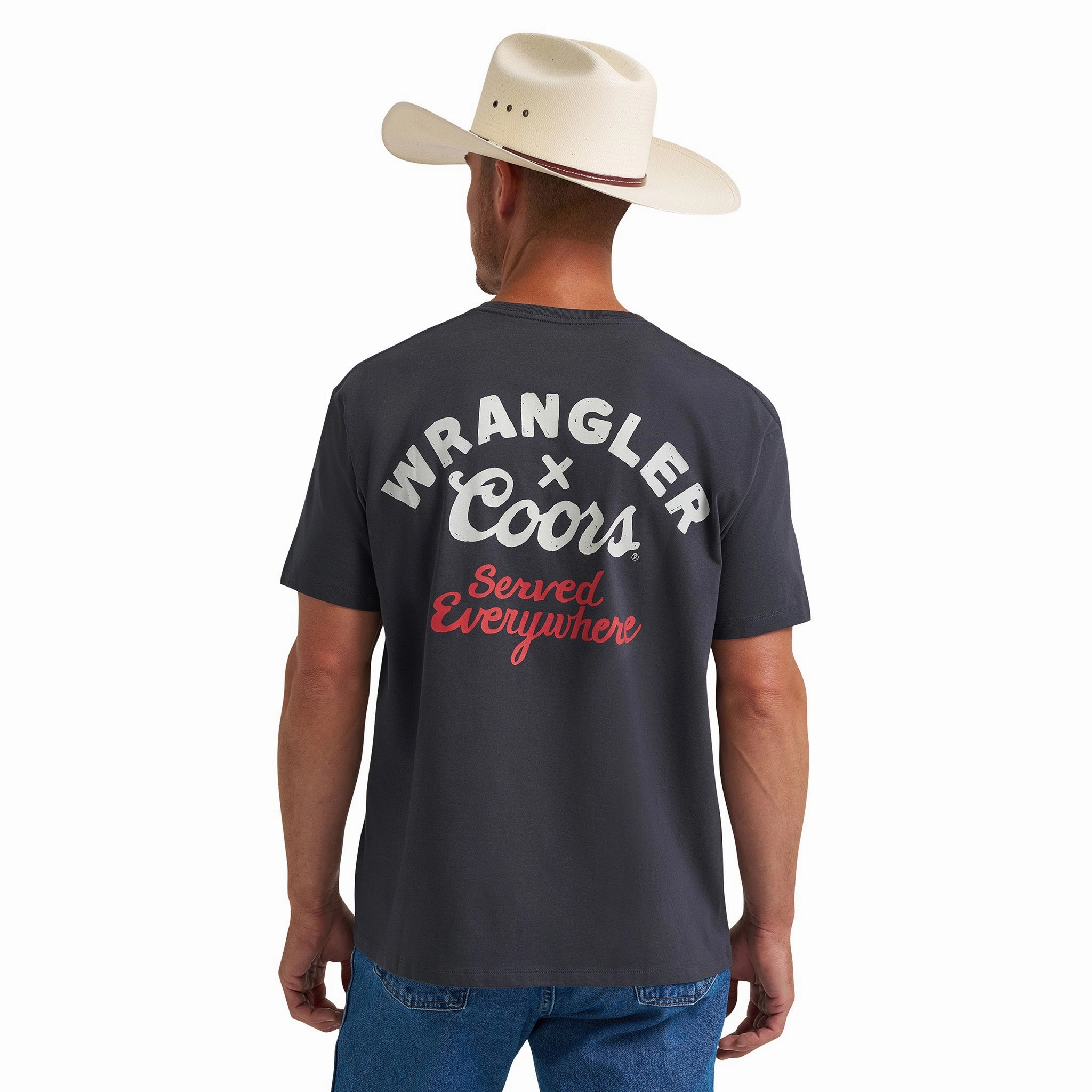 Wrangler Black Brewed Mountain T-shirt Vibrant color