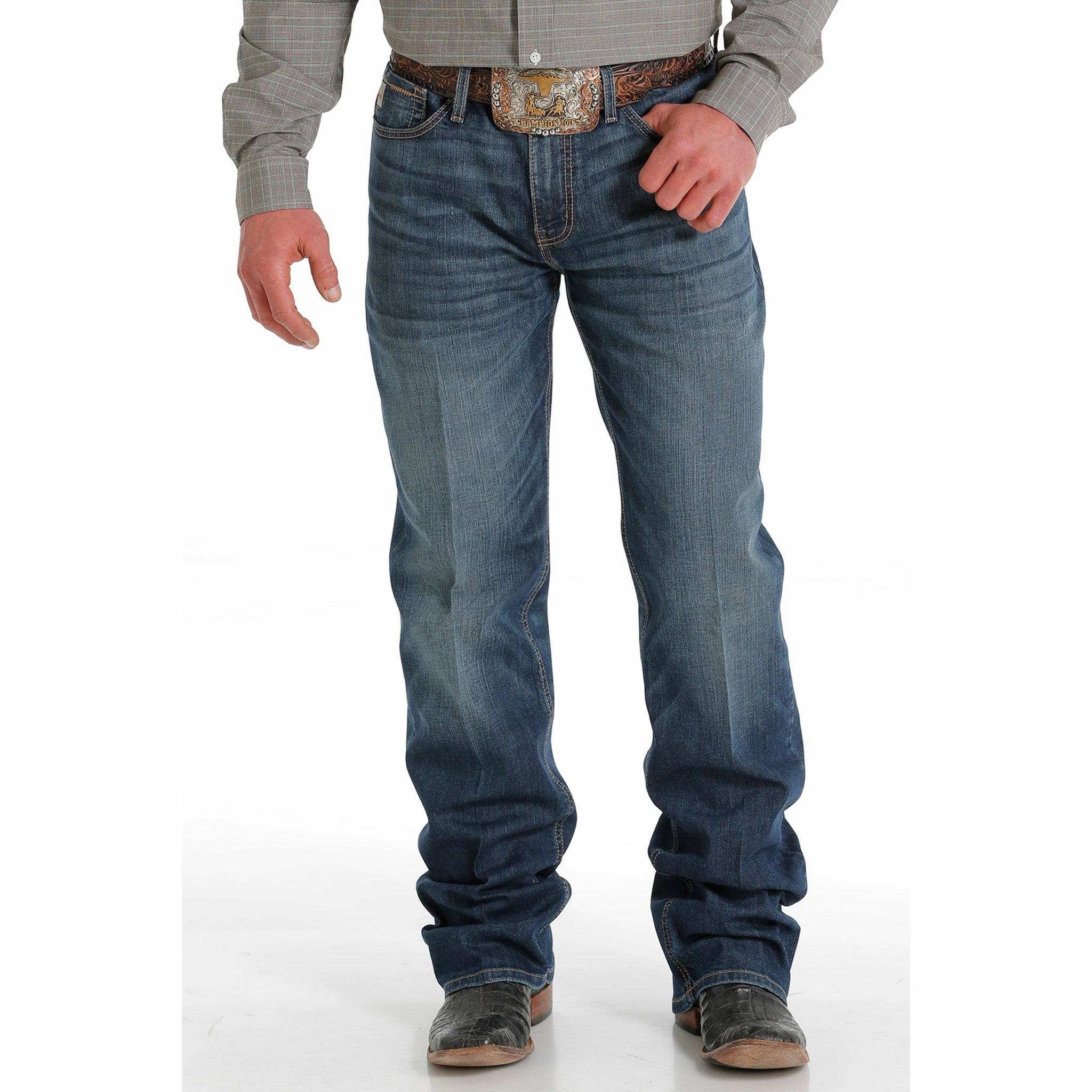 Cinch Men's Grant Medium Stone Jeans Night Out Everyday Holiday Vibes Nature Lover Party Look