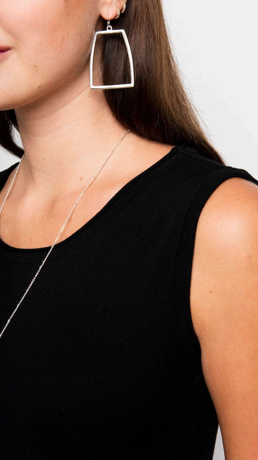 All Day Sonia Milano Knit Sleeveless Sheath Dress - Black