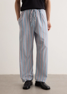 AntiSlipWaistband Organic Cotton Regatta Stripe Pyjama Pants