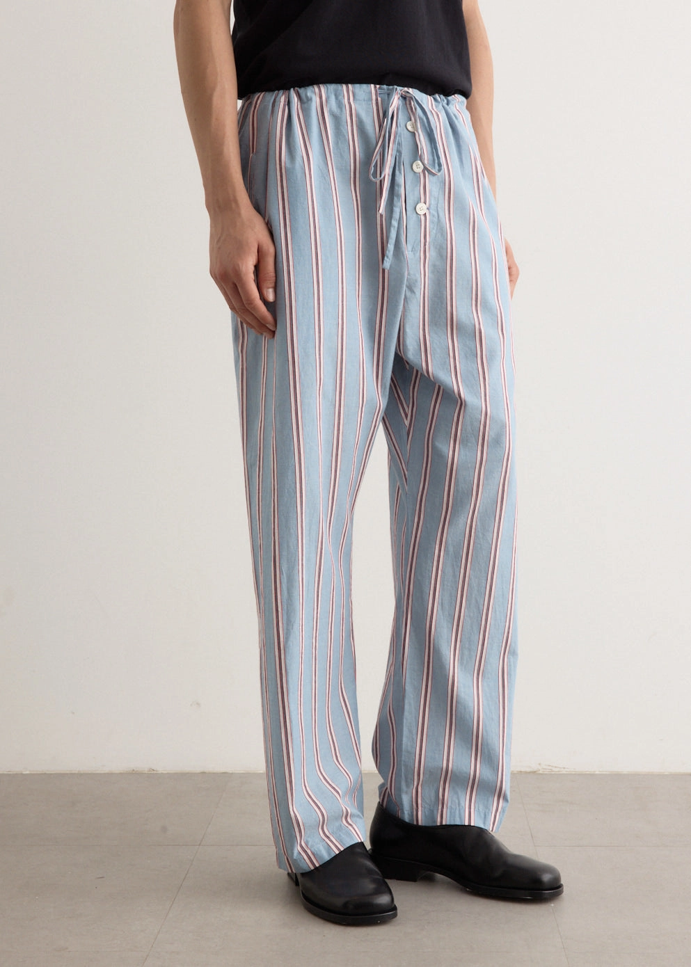 Regatta Stripe Pyjama Pants High Durability Thread Breathable Layer Fit