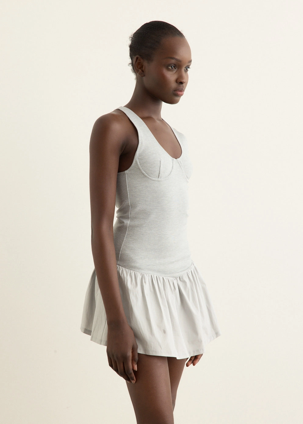 Alice Dress Dark Tones Chic Waist Design