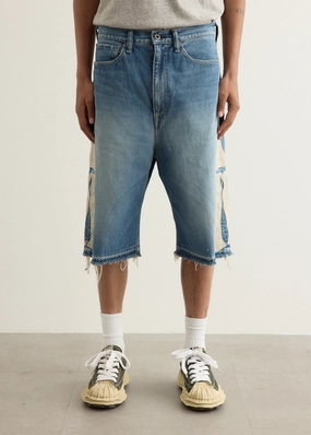 Cooling Fabric 14oz Denim 5P Shorts