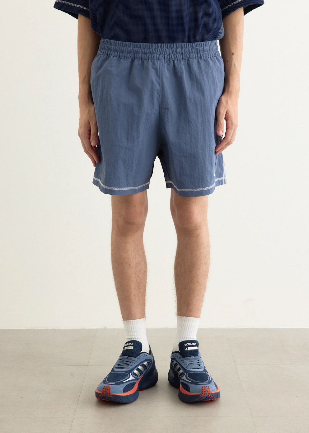 Flame Retardant Coating Long Beach Nylon Shorts