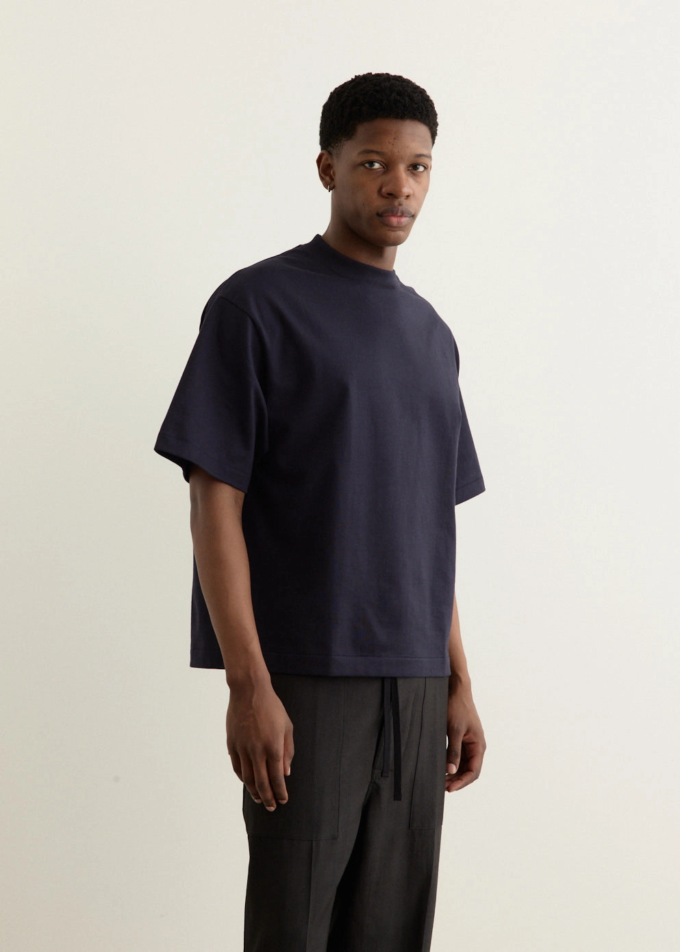 Suvin Supima Tube Half Sleeve T-Shirt Seasonal top Fashionable Wear