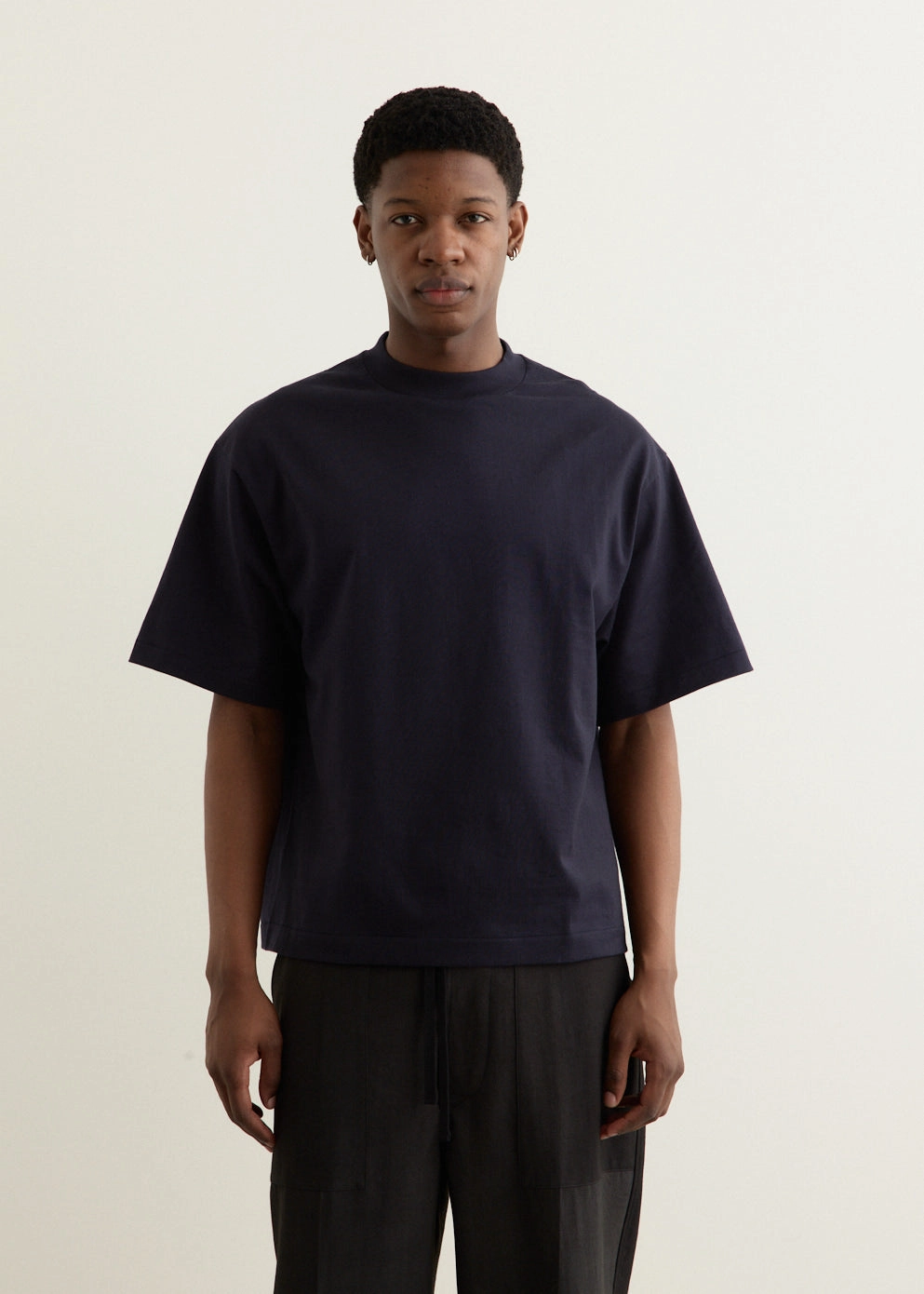 regular but not boring Suvin Supima Tube Half Sleeve T-Shirt