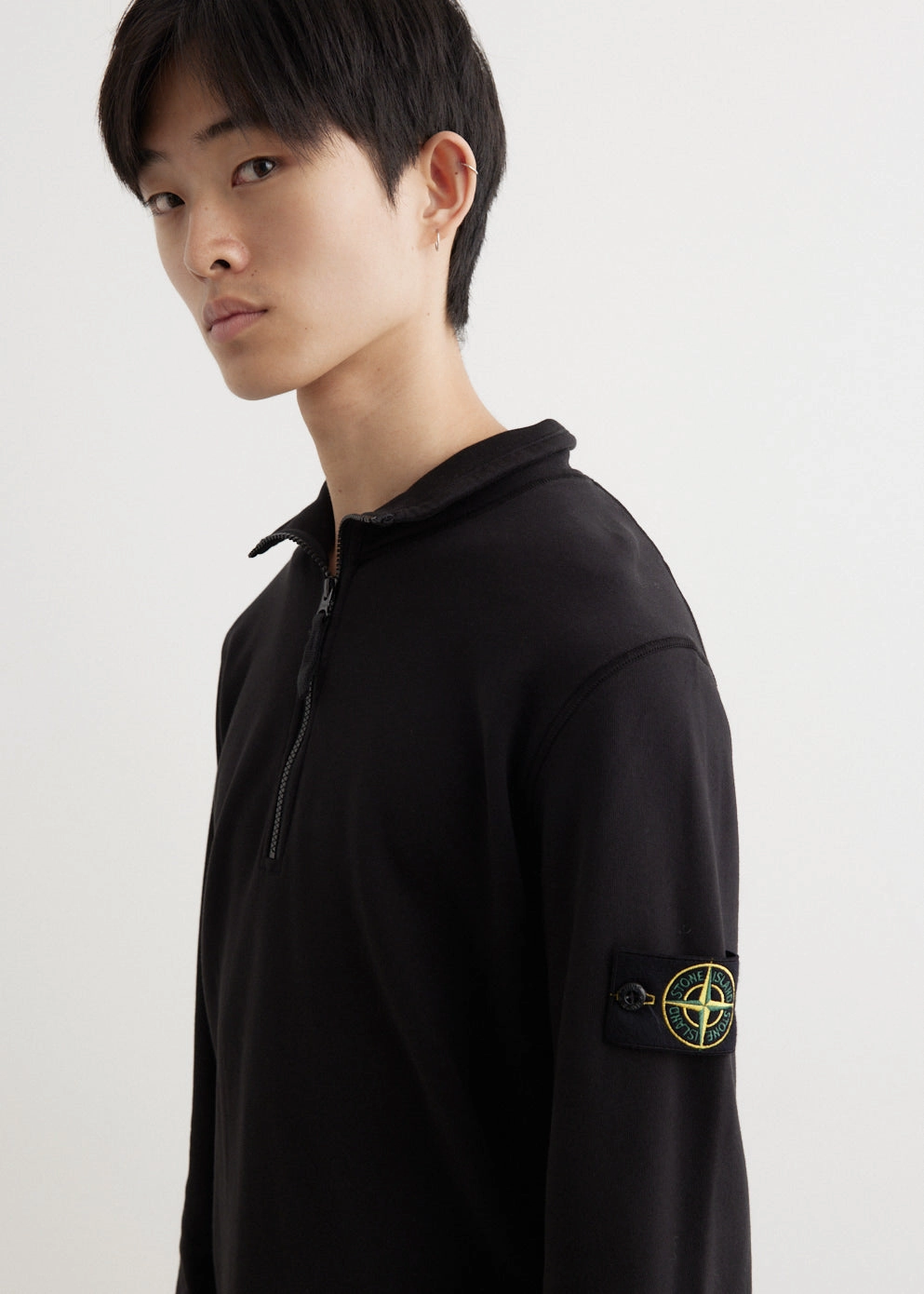 Versatile Layer Fit Half-Zip Sweatshirt